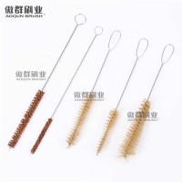 Wooden Handle Water Bamboo Glass Cleaning Small Feeding Baby Bottle Washing Nipple Cleaner Brush Set