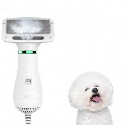 Factory New Pet Grooming Comb Pet Electric Hair Dryer Comb Automatic Hair Removal Brush for Dog