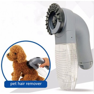 Electric Cat and Dog Pet Hair Remover Hair Combing Brush Comb Vacuum Cleaner Trimmer