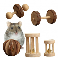 wooden hamster chew toys