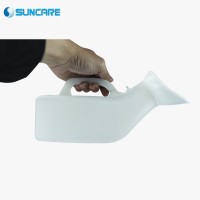 SC7065, white color plastic Unisex Urinal and portable medical unisex urine bottle