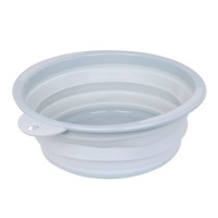 Small Multi-purpose collapsible Light weight Folding Convenient Plastic Wash Basin/footbath Basin for Camping Fishing