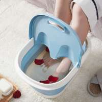 Household Folding Footbath Massager Reduce Pressure Foot Basin Foldable