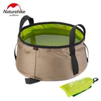 Naturehike 10L Outdoor Camping Fishing Portable Collapsible Folding Bucket Barrel Water Container for outdoor sports